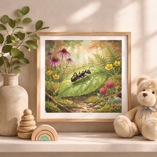 Mieren Kleine Insecten Kleuterklas Poster