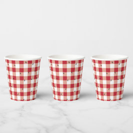 mieren op een kopje Picnic Paper Papieren Bekers