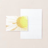 Mieren op een zonnebloem folie kaarten (Display)