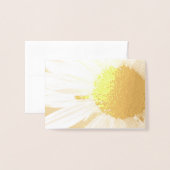 Mieren op een zonnebloem folie kaarten (Voorkant met envelop)