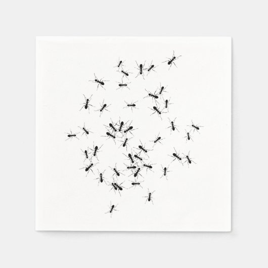 Mieren overal servet (Voorkant)