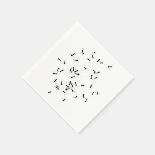 Mieren overal servet (Hoek)