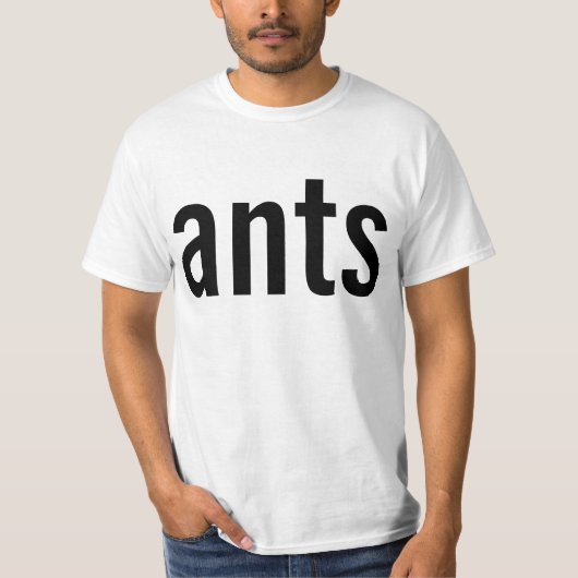 mieren t-shirt (Voorkant)