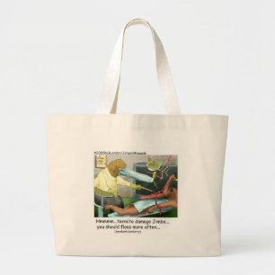 Mierenegel Tandheelkunde Grappige Cadeaus & Verzam Grote Tote Bag