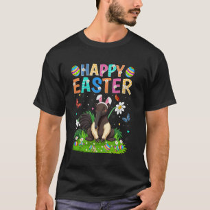 Miereneter Gelukkig Pasen Eieren Jagen Konijn Oor  T-shirt