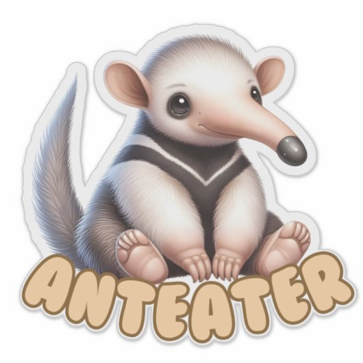 MIERENETER - KINDERKAMER STICKER (Voorkant)