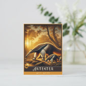 miereneter | Schattige familie  Briefkaart (Staand voorkant)