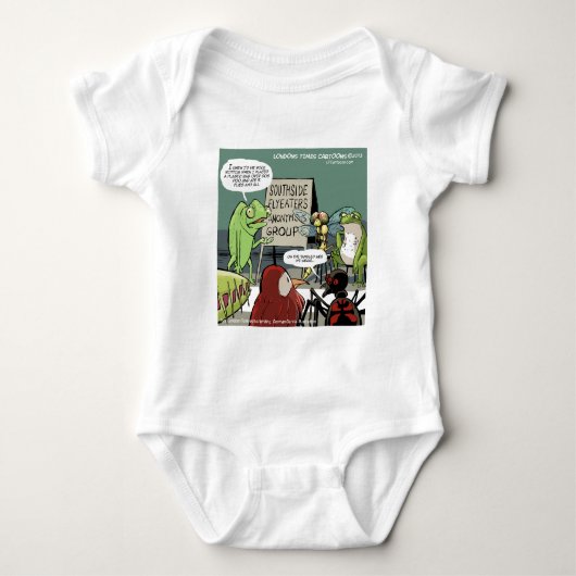 Miereneters Anoniem 12-Stappen Grappig Romper (Voorkant)