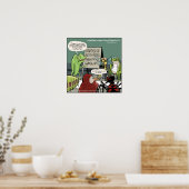 Miereneters Anoniem 12-Stappen Grappige Poster (Keuken)