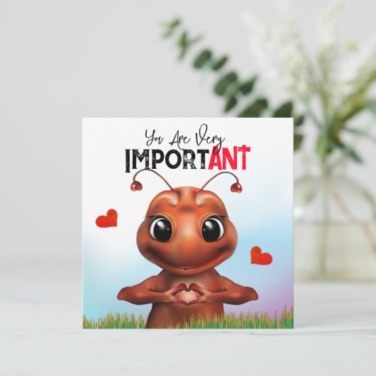 Mierengebarentaal Kinderverjaardag (Staand voorkant)