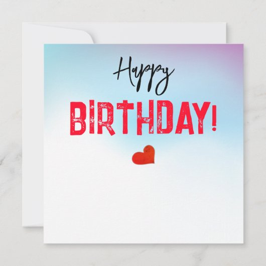 Mierengebarentaal Kinderverjaardag (Achterkant)