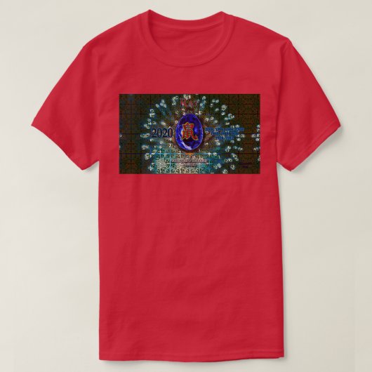 mierenjager met achtergrond v1 t-shirt (Design voorkant)