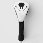 Mierenkop silhouet golfheadcover (Voorkant)