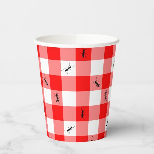 Mierenpicknick Papieren Bekers (Links)