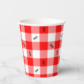 Mierenpicknick Papieren Bekers (Voorkant)