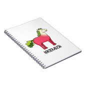 Mierikswortel Grappige Paard Grappenmakerij  Notitieboek (Rechterzijde)