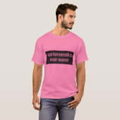 Mierikswortel Maror Passover T-shirt Mannen (Voorkant volledig)