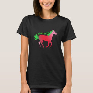 Mierikswortel Paard Dier Fokkerij Radijs Groente T-shirt