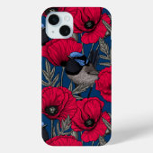 Mierkanen en papavers Case-Mate iPhone case (Achterkant)