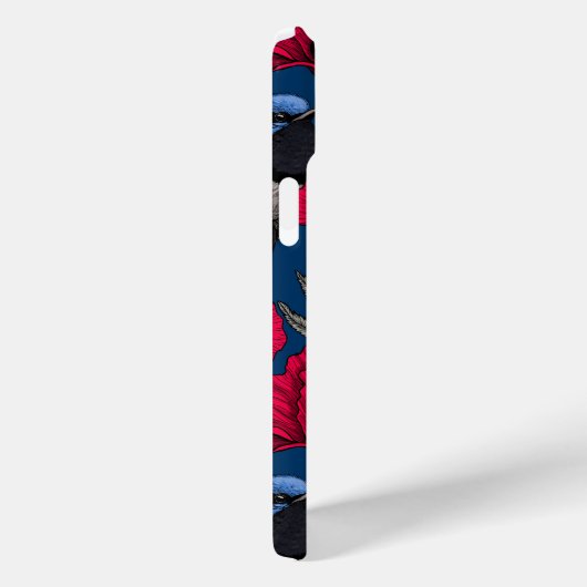 Mierkanen en papavers Case-Mate iPhone case (Achterkant / Rechts)