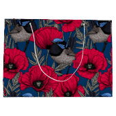 Mierkanen en papavers groot cadeauzakje (Achterkant)