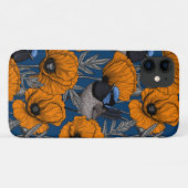 Mierkannen en oranje papaverbloemen Case-Mate iPhone case (Achterkant (horizontaal))