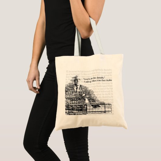 Mies Van Der Rohe Bag Tote Bag (Voorkant (product))