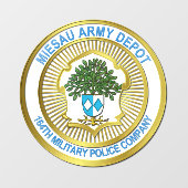 Miesau Coat of Arms Window Cling Raamsticker (Vel)