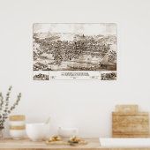 Mifflinburg, PA 1884 Poster (Keuken)