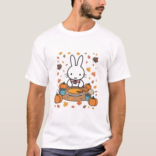 Miffy met Thanksgiving T-shirt (Voorkant)