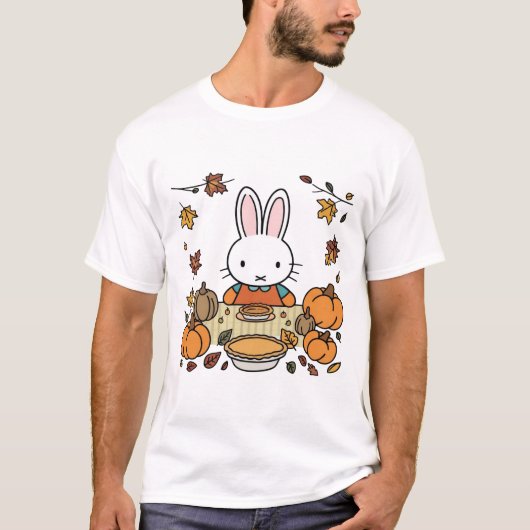 Miffy met Thanksgiving T-shirt (Voorkant)