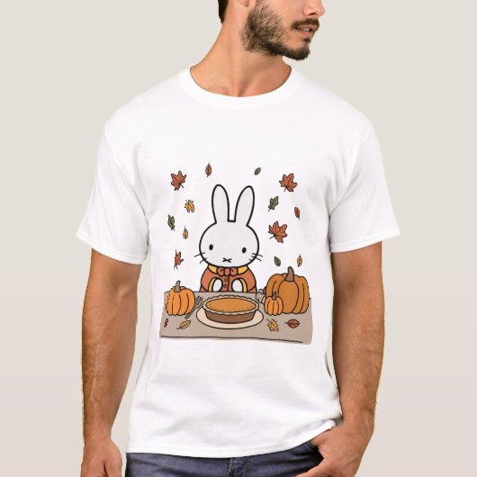Miffy met Thanksgiving T-shirt (Voorkant)