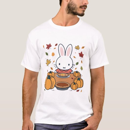 Miffy met Thanksgiving T-shirt (Voorkant)