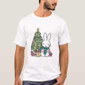 Miffy on Christmas Morning T-shirt (Voorkant)