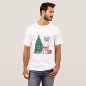 Miffy op eerste kerstdag t-shirt (Voorkant volledig)