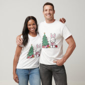 Miffy op eerste kerstdag  t-shirt (Unisex)