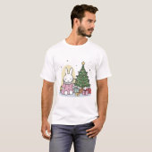 Miffy op eerste kerstdag t-shirt (Voorkant volledig)