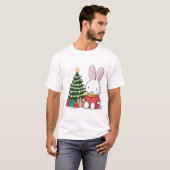 Miffy op eerste kerstdag t-shirt (Voorkant volledig)
