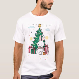 Miffy op eerste kerstdag  t-shirt