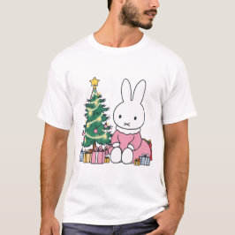 Miffy op eerste kerstdag  t-shirt