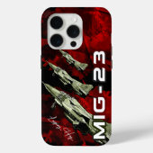 MIG23 Sovie Union Fighterjet vliegtuig telefoonhoe Case-Mate iPhone Case (Achterkant)