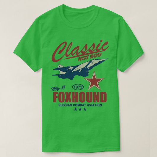 Mig31 Foxhound T-shirt (Design voorkant)