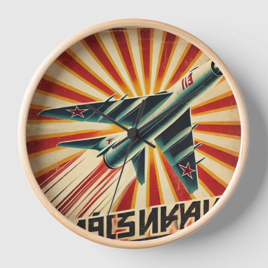MiG-15 Sovjet Propaganda Poster (Voorkant)