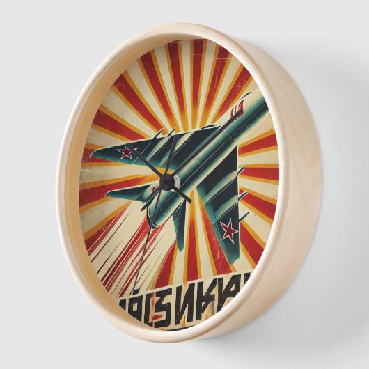 MiG-15 Sovjet Propaganda Poster (Hoek)