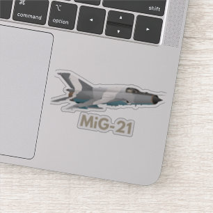 MiG-21 Jet Figter Sticker