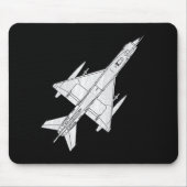 Mig-21 Mousepad Muismat (Voorkant)