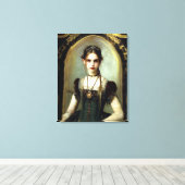 MIG #297: De Glimmer van een Verloren Koninkrijk Canvas Afdruk (Insitu (Houten vloer))