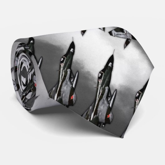 MiG-29 Aangepaste Stropdassen (Opgerold)
