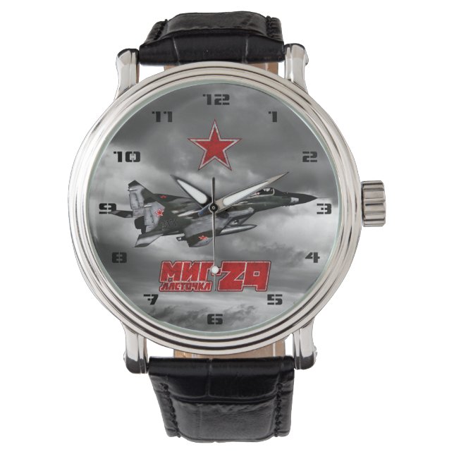 MiG-29 Horloge (Voorkant)