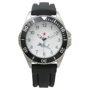 MiG-29 Jet Fighter Horloge